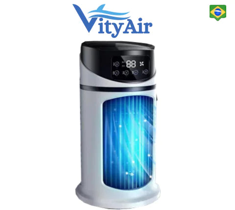 VityAir™ Climatizador, purificador e umidificador USB portátil