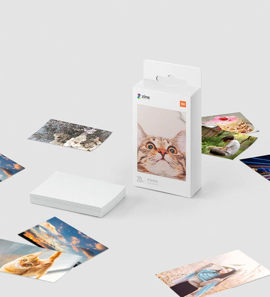 Papel Fotográfico para Mini Impressora Fotográfica Colorida da Xiaomi